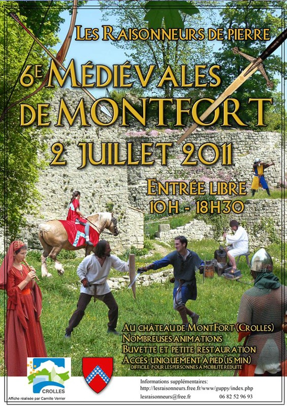 Affiche Médiévales 2011